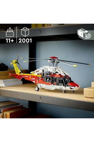 Technic Airbus H175 Kurtarma Helikopteri 42145 -  Oyuncak Yapım Seti (2001 Parça)