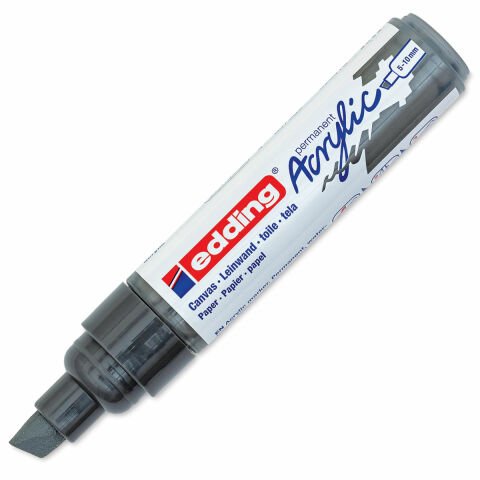 Edding 5000 Akrilik Boyama Markörü 5-10 mm Kesik Uç Antrasi̇t