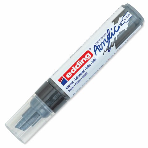 Edding 5000 Akrilik Boyama Markörü 5-10 mm Kesik Uç Antrasi̇t