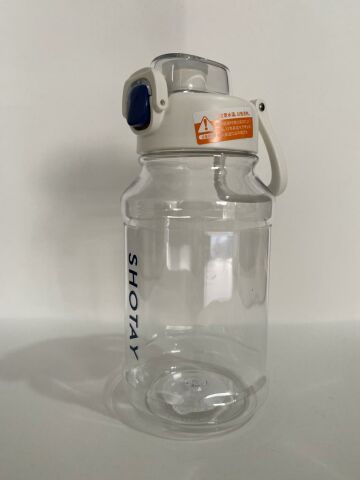 ST-6289 Pipetli Tritan Matara 900 ml Beyaz