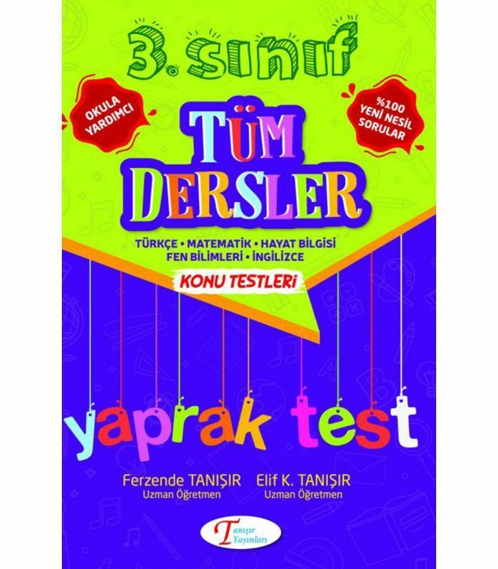 Tanışır Yayınları 3. Sınıf Tüm Dersler Konu Testleri