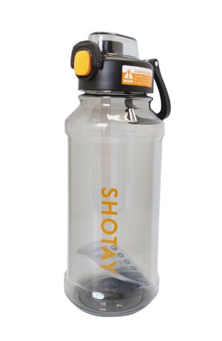 Shotay ST-6290 Pipetli Tritan Matara 1.3 L Siyah