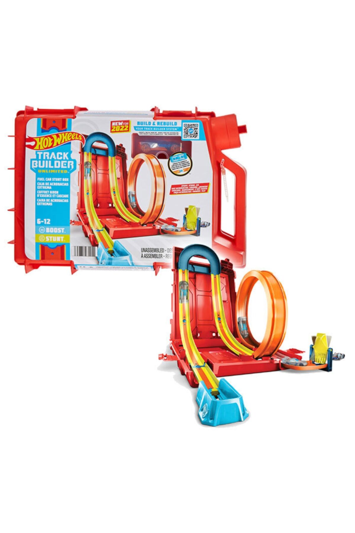Track Builder Benzin Bidonu Akrobasi Seti Hdx78