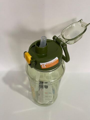 Shotay ST-6290 Pipetli Tritan Matara 1.3 L Yeşil
