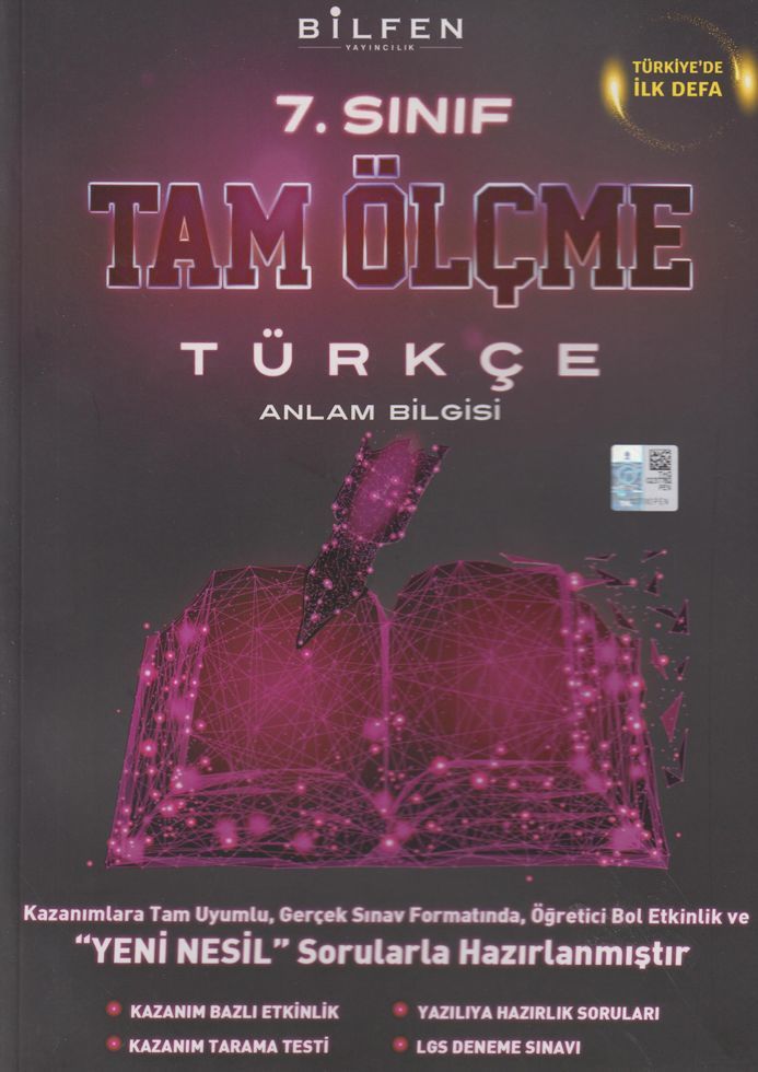 Bilfen Yayıncılık 7. Sınıf Türkçe Tam Ölçme