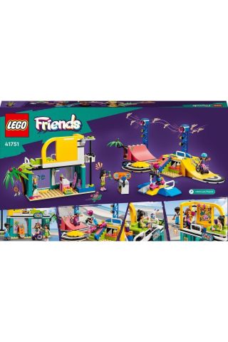 ® Friends Kaykay Parkı 41751 - 6 Yaş ve Üzeri Çocuklar İçin Oyuncak Yapım Seti (431 Parça)