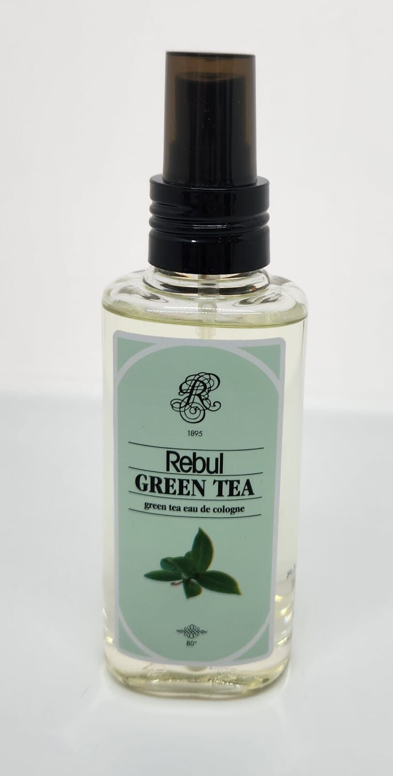 Rebul Green Tea 125ML Sprey Başlık Kutulu PVC Şişe Kolonya