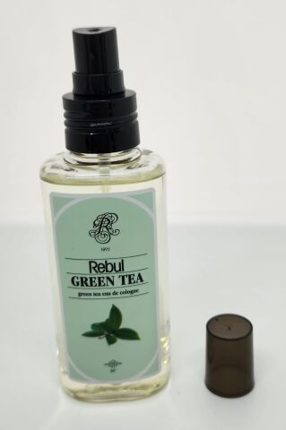 Rebul Green Tea 125ML Sprey Başlık Kutulu PVC Şişe Kolonya