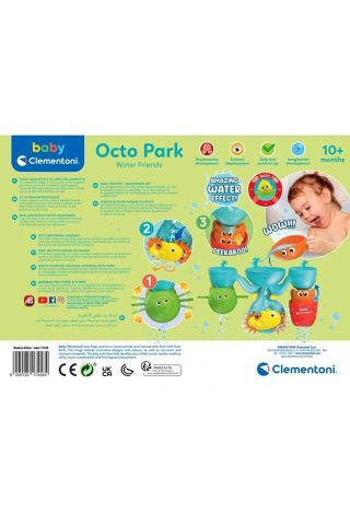 17458 Eğlenceli Arkadaşlar Su Parkı Banyo Oyuncağı, Baby , 6 Ay