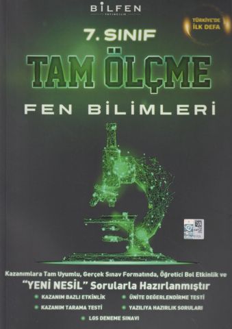 Bilfen Yayıncılık 7. Sınıf Fen Bilimleri Tam Ölçme