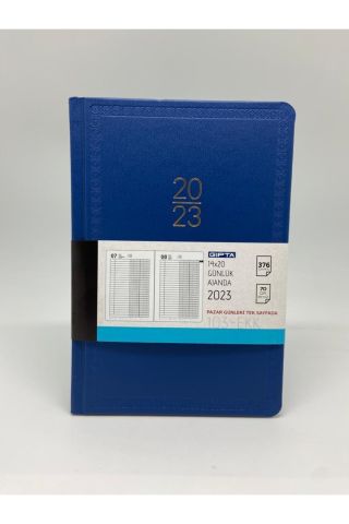 2023 Günlük Kasa Ajandası 14x20 103-ekk Lacivert