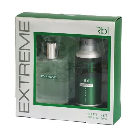 Rebul Men Extreme Parfüm ve Deodorant Seti 90 ml + 150 ml