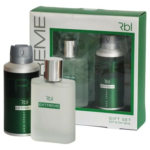 Rebul Men Extreme Parfüm ve Deodorant Seti 90 ml + 150 ml