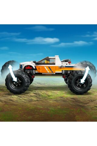 ® City 4x4 Arazi Aracı Maceraları 60387 - 6 Yaş ve Üzeri Çocuklar için Yapım Seti (252 Parça)