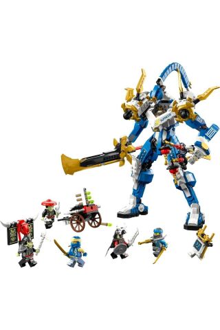® NINJAGO® Jay’in Titan Robotu 71785 -9 Yaş ve Üzeri Çocuklar için Oyuncak Yapım Seti(794 Parça)