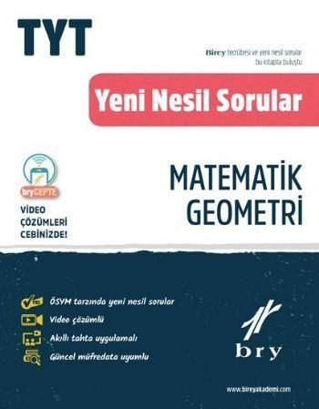 Birey Yayınları TYT Matematik Geometri Yeni Nesil Sorular