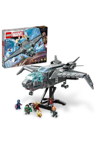 ® Marvel Avengers Quinjeti 76248 - 9 Yaş ve Üzeri için Yaratıcı Oyuncak Yapım Seti (795 Parça)