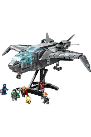 ® Marvel Avengers Quinjeti 76248 - 9 Yaş ve Üzeri için Yaratıcı Oyuncak Yapım Seti (795 Parça)