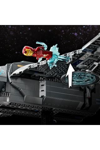 ® Marvel Avengers Quinjeti 76248 - 9 Yaş ve Üzeri için Yaratıcı Oyuncak Yapım Seti (795 Parça)