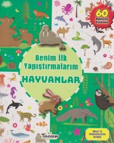 Teleskop Popüler Bilim Benim İlk Yapıştırmalarım - Hayvanlar