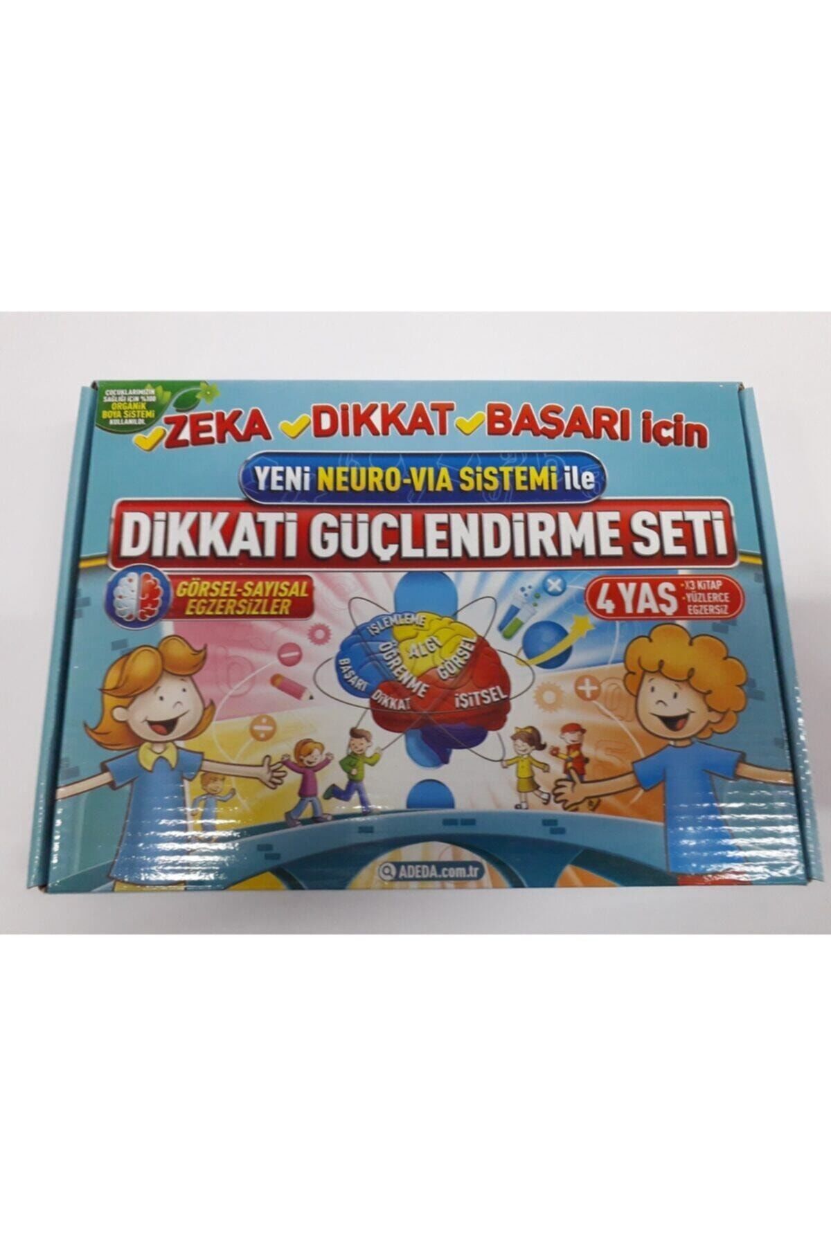 Dikkati Güçlendirme Seti - Anasınıfı - 4 Yaş Neuro Vi Sistemi Ile Hazırlamış Adeda
