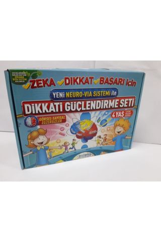 Dikkati Güçlendirme Seti - Anasınıfı - 4 Yaş Neuro Vi Sistemi Ile Hazırlamış Adeda