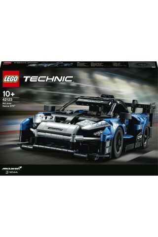 ® Technic McLaren Senna GTR™ 42123 - Yetişkinler İçin Koleksiyonluk Model Yapım Seti (830 Parça)