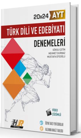 Hız ve Renk Yayınları AYT Türk Dili ve Edebiyatı 20x24 Denemeleri