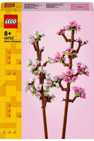 ® Kiraz Çiçekleri İnşa Edilebilen Çiçek Buketi 40725 - 8 Yaş+ İçin Yapım Seti (430 Parça)