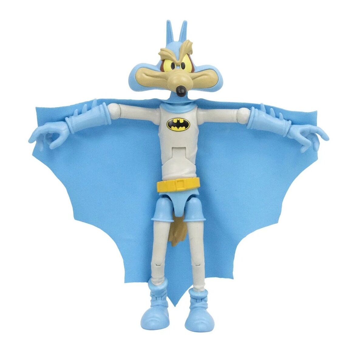 Warner Bros Bugs W.E.Coyote-Batman Kıyafetiyle 18 cm Koleksiyon Figürü WAW03000