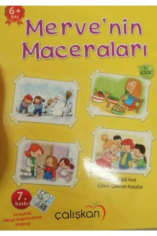 Çalışkan Merve'nin Maceraları (10 KİTAP)