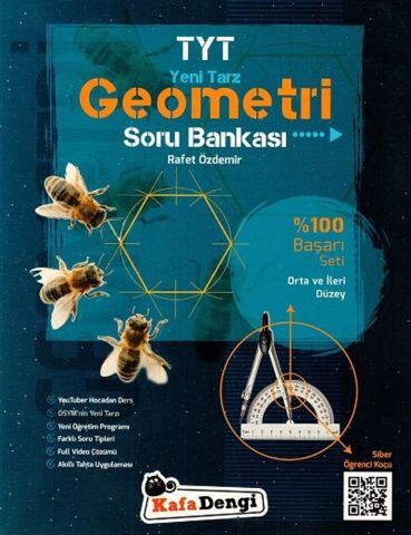 Kafa Dengi TYT Geometri Orta ve İleri Düzey Soru Bankası