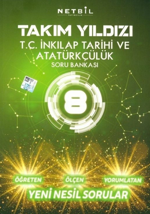 Netbil Yayıncılık 8. Sınıf T.C. İnkılap Tarihi ve Atatürkçülük Takım Yıldızı Soru Bankası