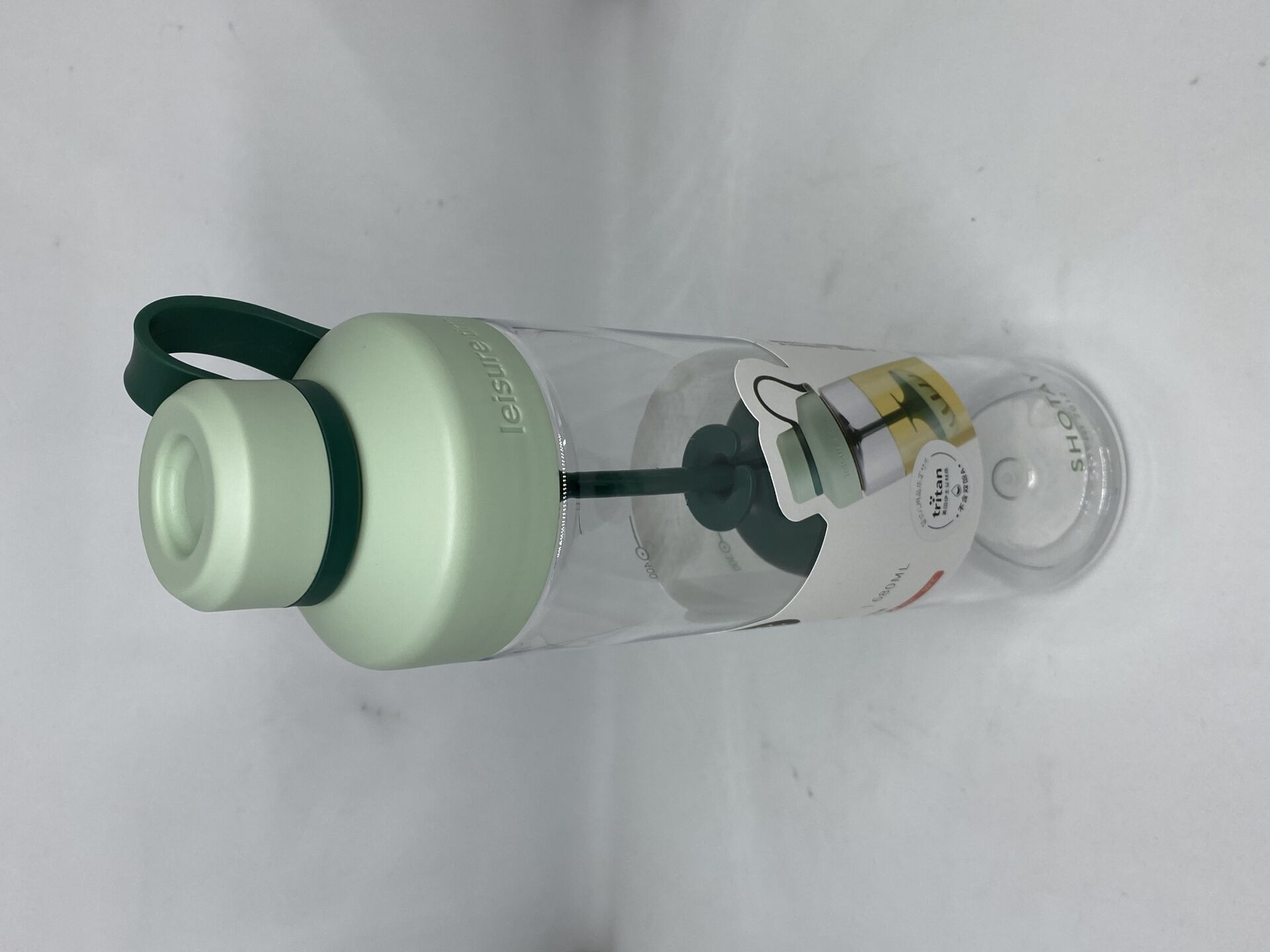 SHOTAY Tea Cup Süzgeçli Tritan Matara Yeşil 680 ml ST- 6637