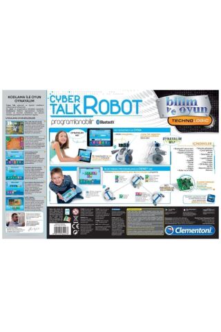 64447 Cyber Talk Robot - Robotik Laboratuvarı 8 Yaş