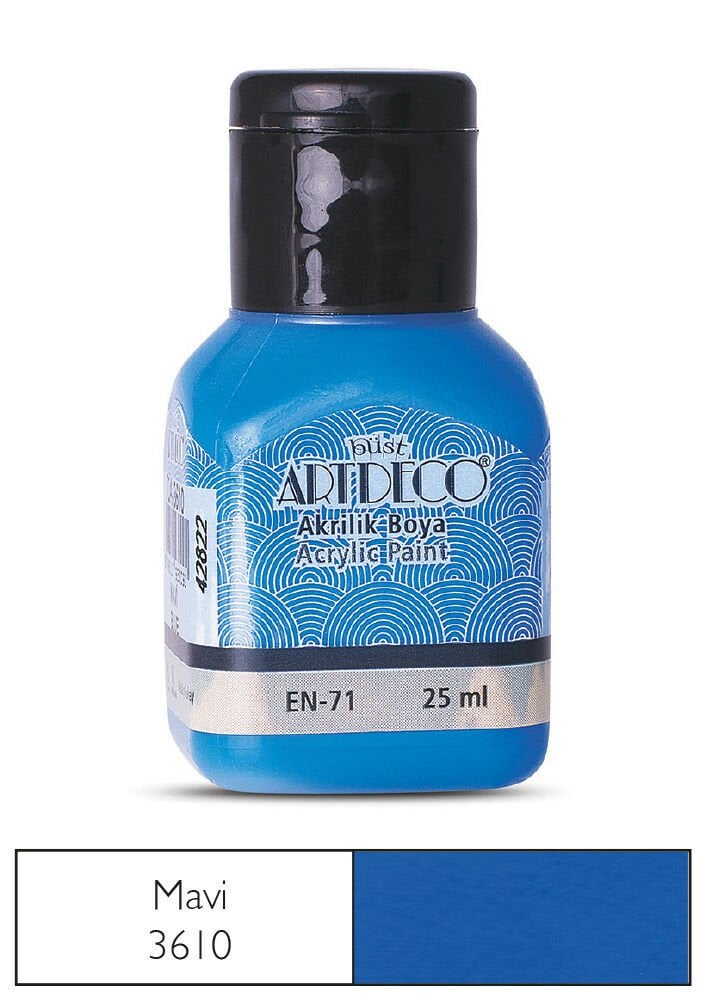 Artdeco Akrilik Boya 25ml Mavi 3610