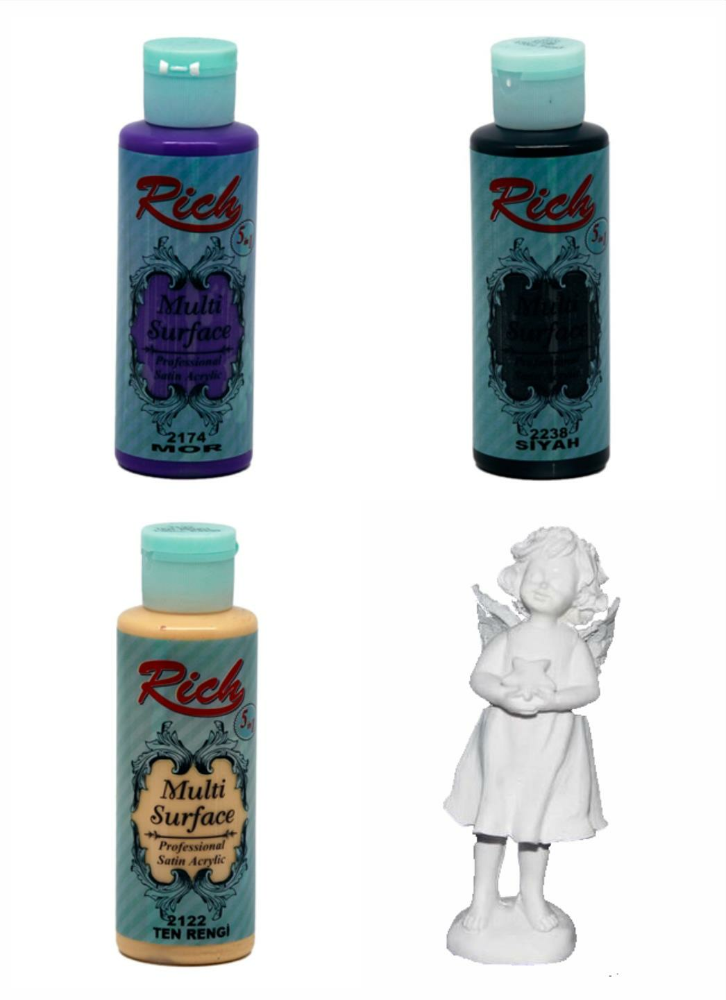 Rich Multisurface Akrilik Boya+Melek Obje