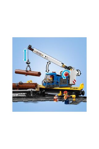 ® City Kargo Treni 60198 - Tren Seven Çocuklar için Oyuncak Yapım Seti (1226 Parça)