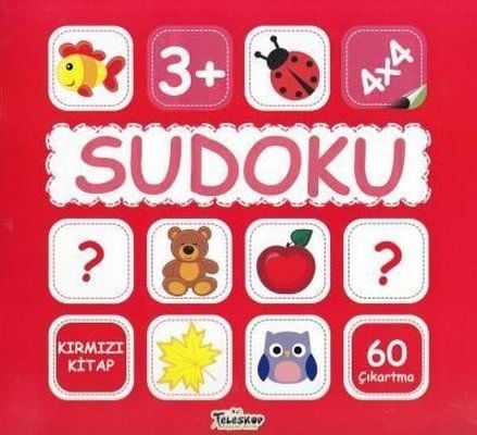 Teleskop Popüler Bilim Sudoku 4x4 - Kırmızı Kitap