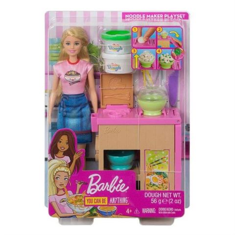 Barbie Noodle Yapıyor Oyun Seti Ghk43