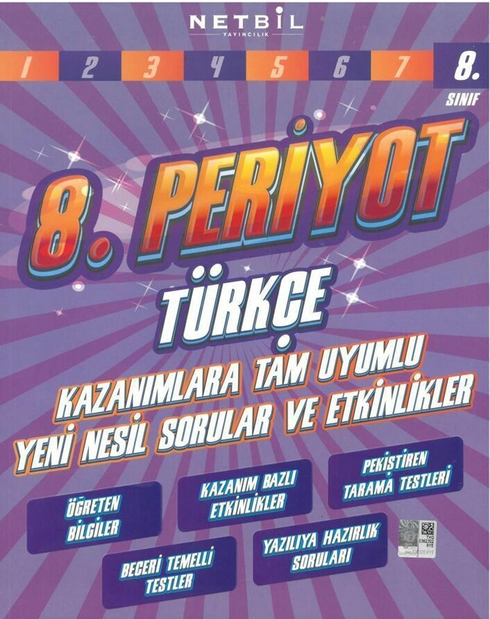 Netbil Yayıncılık 8. Sınıf Türkçe 8. Periyot