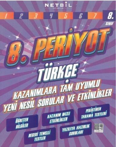 Netbil Yayıncılık 8. Sınıf Türkçe 8. Periyot