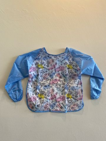 Nova Color Mavi Student School Desenli Large Boyama Önlüğü