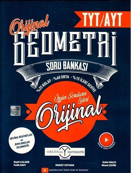 Orijinal Yayınları TYT AYT Orijinal Geometri Soru Bankası