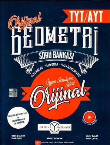 Orijinal Yayınları TYT AYT Orijinal Geometri Soru Bankası
