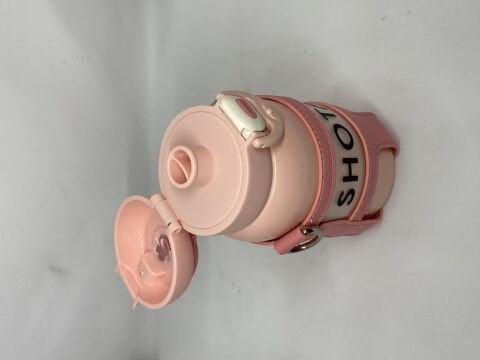 Shotay double drink- double cover 520 ml matara ST-8815 Pembe