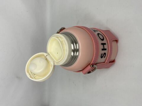 Shotay double drink- double cover 520 ml matara ST-8815 Pembe