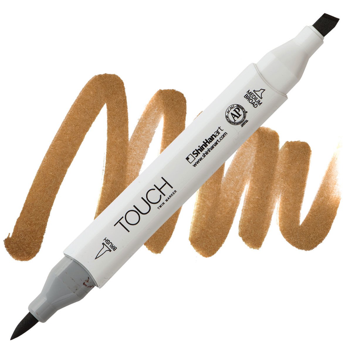 Touch Twin Brush Marker - Burnt Sienna BR95