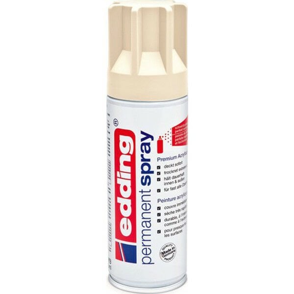 Edding Permanent(kalici) Akri̇li̇k Sprey Boya Açik Fi̇ldi̇şi̇ (light Ivory) Mat 920 (e 5200)