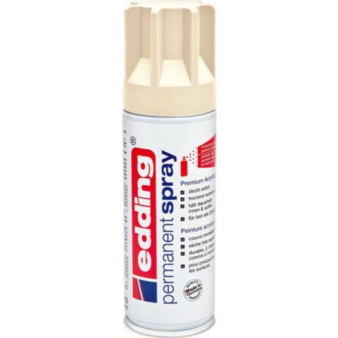 Edding Permanent(kalici) Akri̇li̇k Sprey Boya Açik Fi̇ldi̇şi̇ (light Ivory) Mat 920 (e 5200)